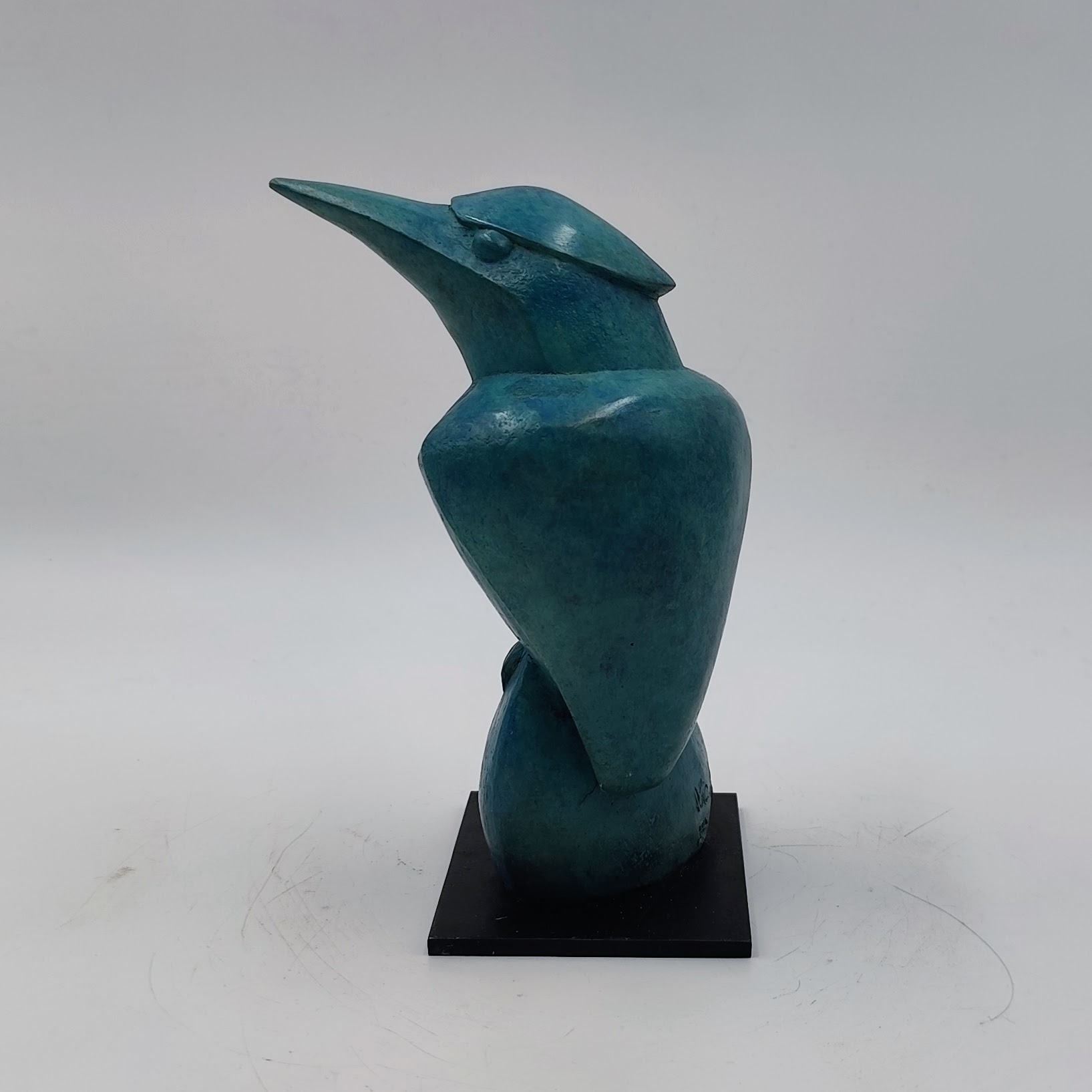 Martin pêcheur, bronze d'art 1/8, Victoire Chambry