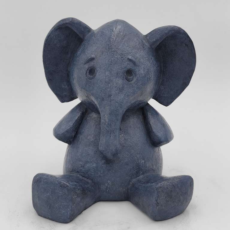 Doudou éléphant, bronze d'art 1/8 - Victoire Chambry