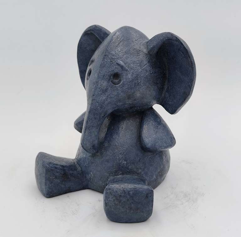 Doudou éléphant, bronze d'art 1/8 - Victoire Chambry