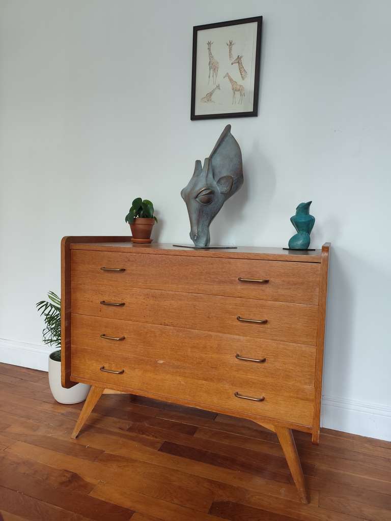 Girafe, bronze d'art 2/8 - Victoire Chambry