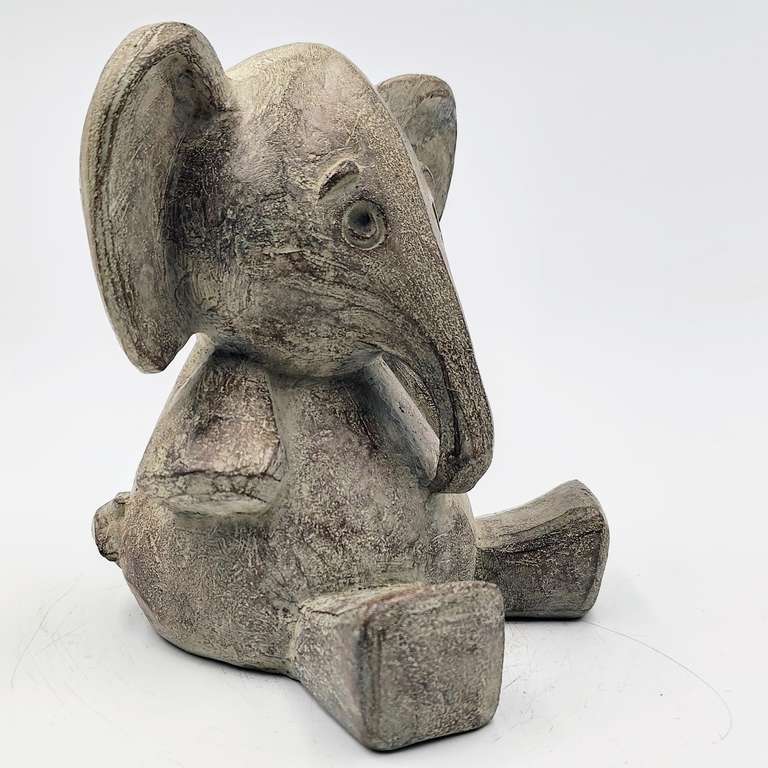 Doudou éléphant, bronze d'art 2/8 - Victoire Chambry