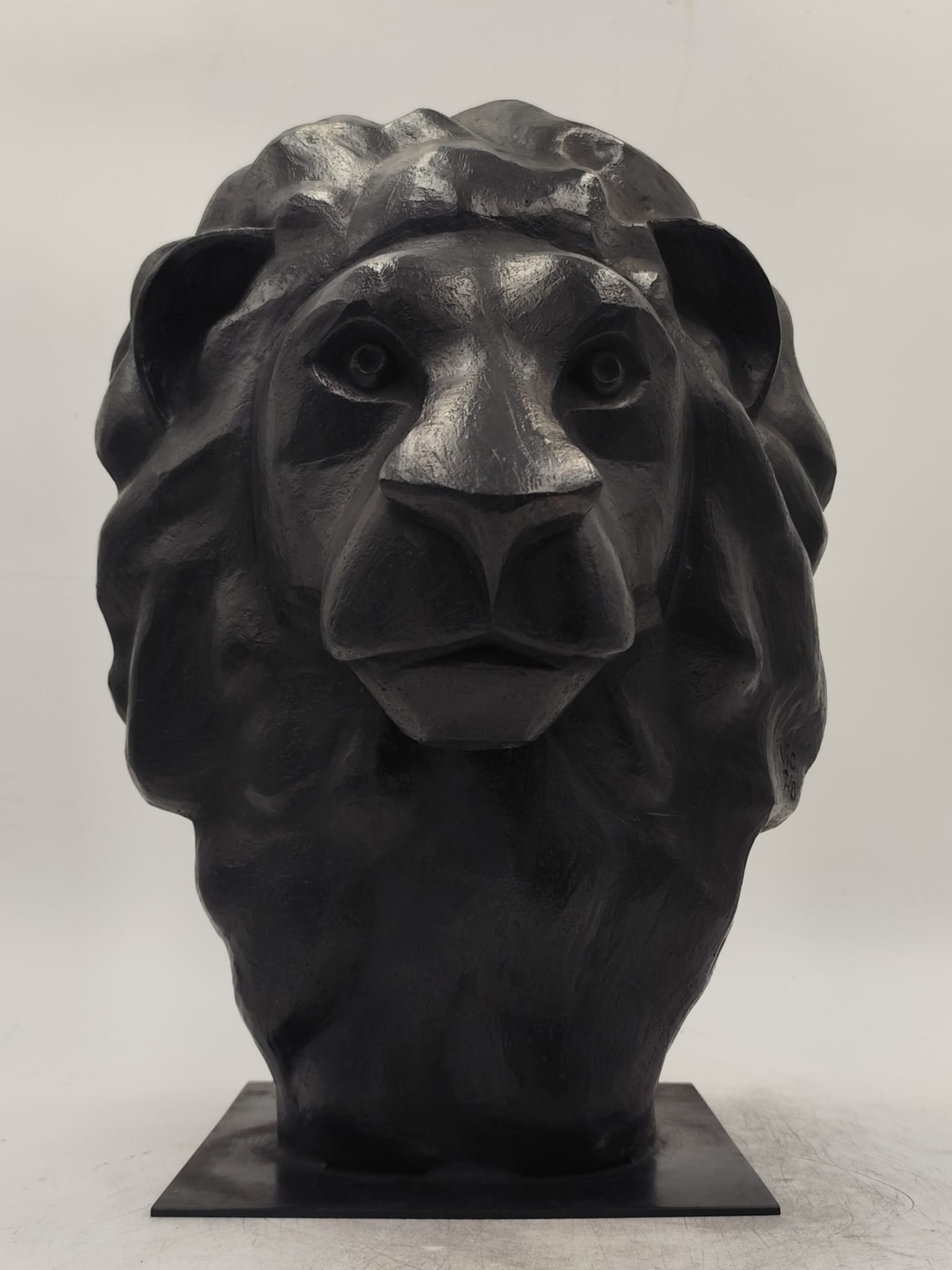 Victoire Chambry Sculpture Bonze Lion 2.8 1