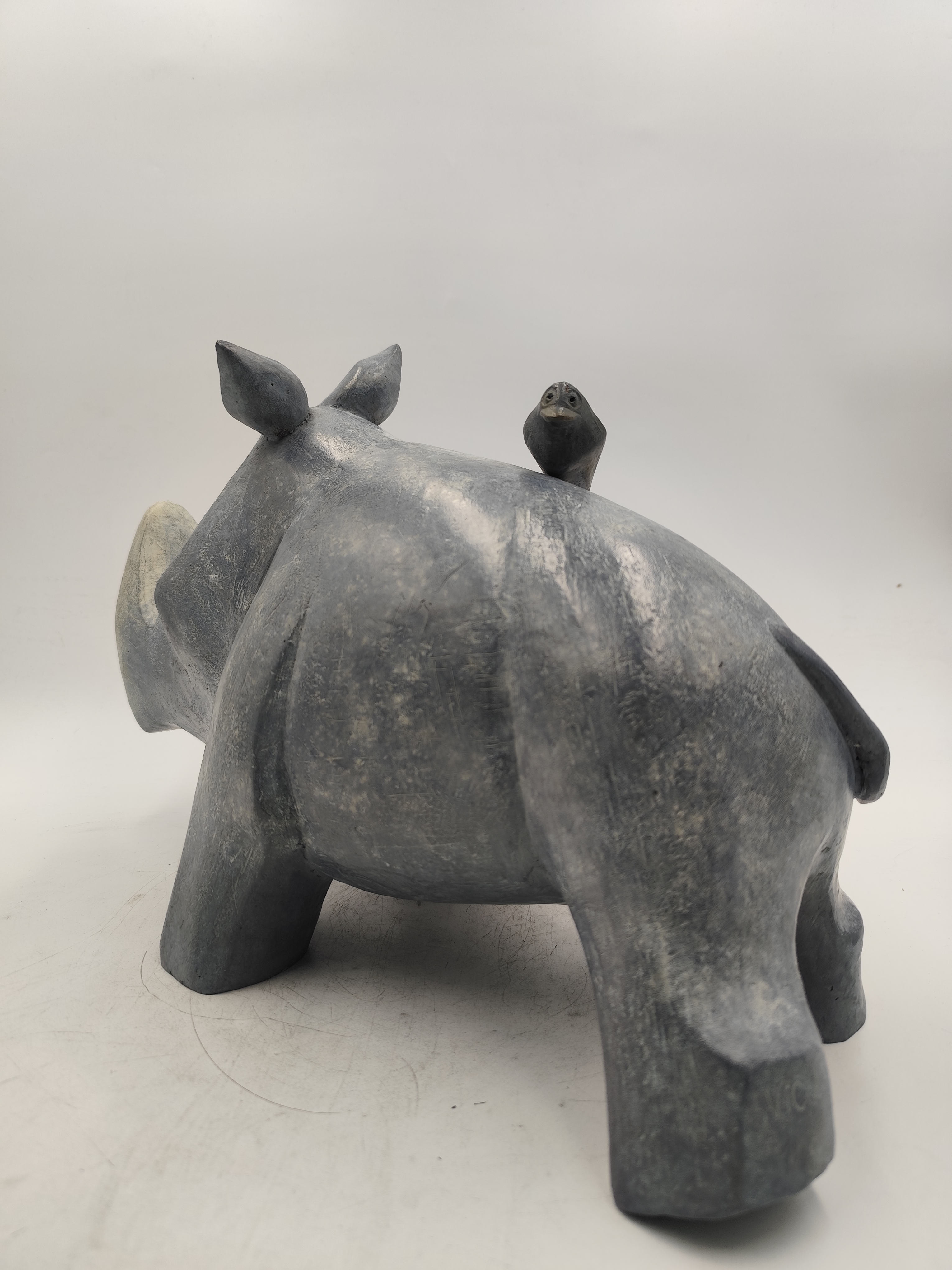 Rhinocéros, Bronze d'art 2/8 Victoire Chambry