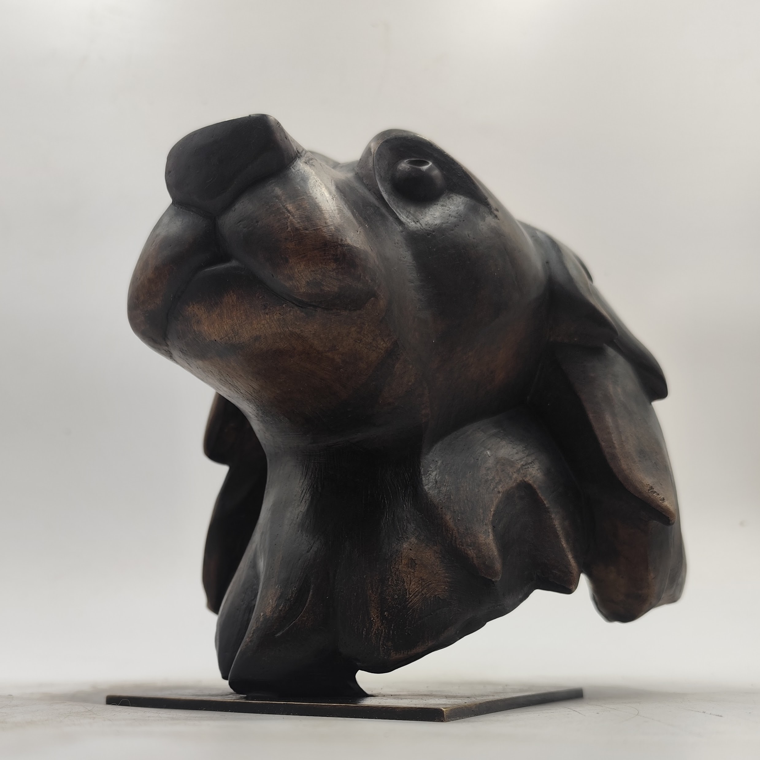 Cocker, Bonze d'art sculpture Victoire Chambry