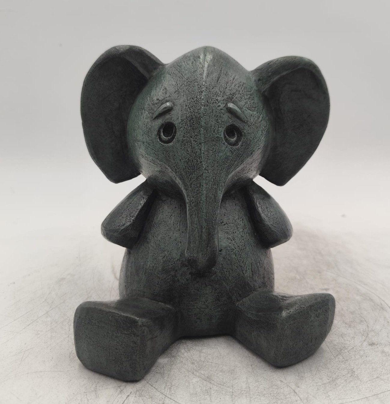 Victoire Chambry Sculpture Bonze Doudou Elephant 3/8