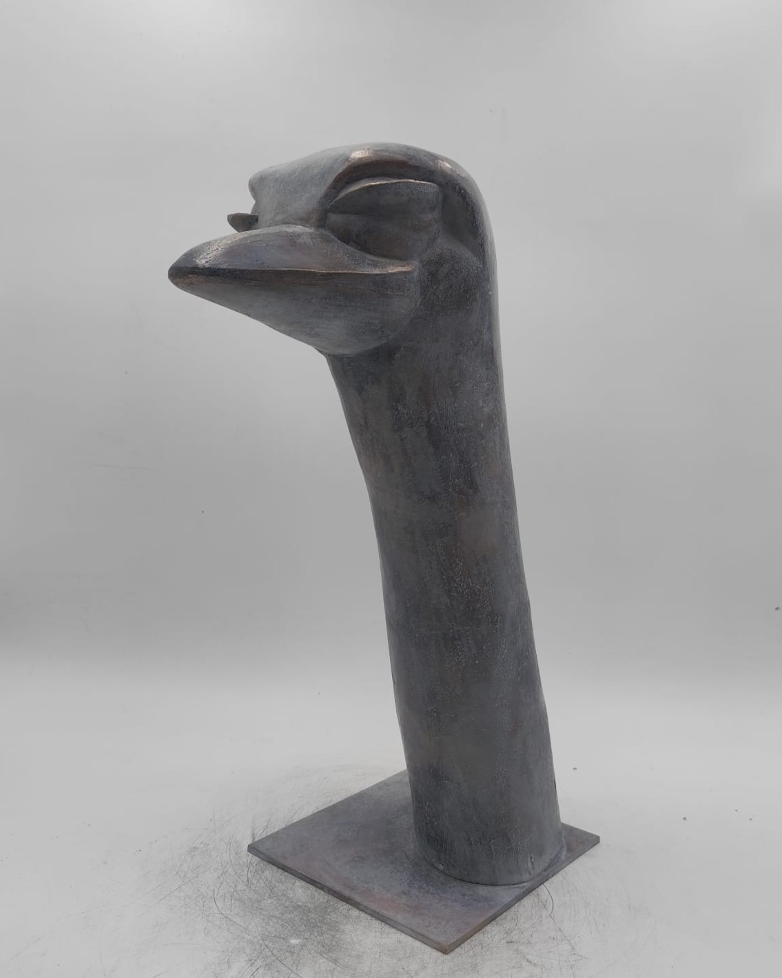 Sculpture Victoire Chambry Autruche, bronze d'art 1/8