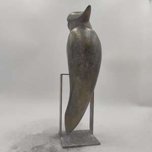 Cacatoes à huppe jaune - bronze d'art Victoire Chambry