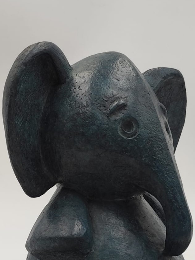 Doudou Elephant, Bronze d'art 4/8 Victoire Chambry