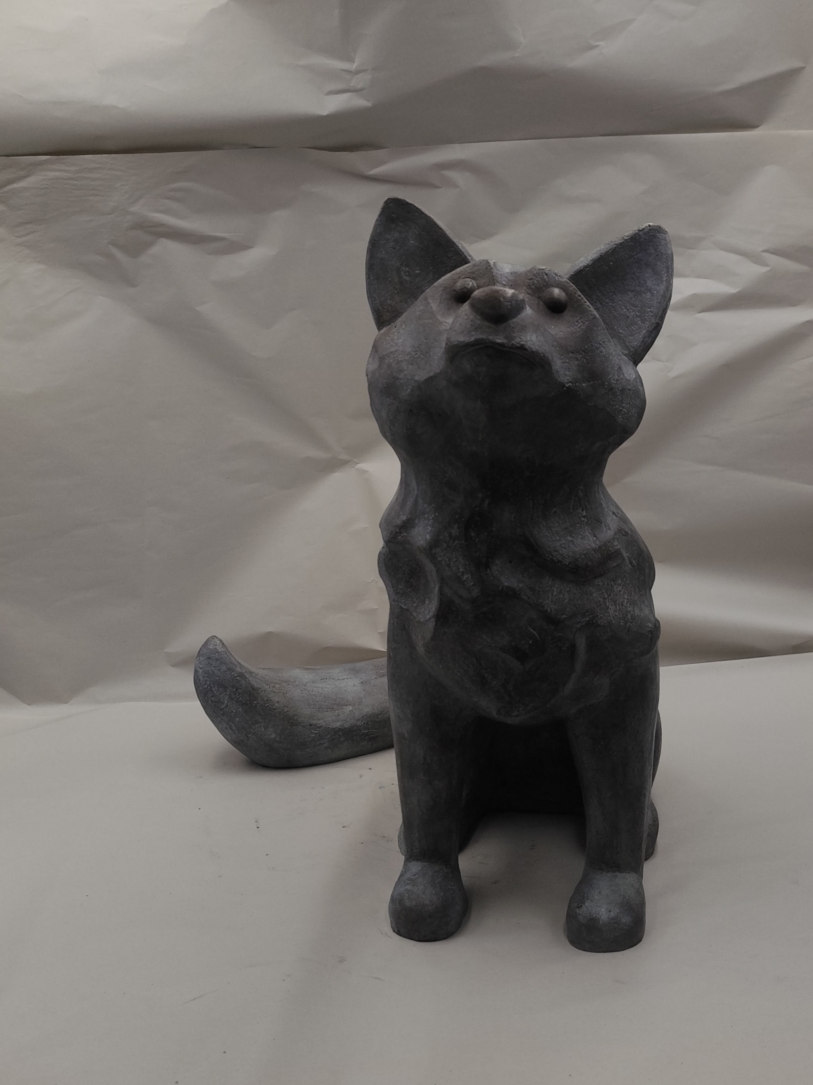 Victoire Chambry Sculpture Bronze Renard 