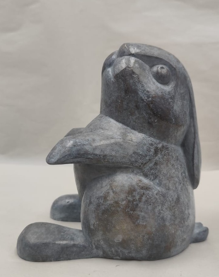 Victoire Chambry - Lapin Bronze d'art