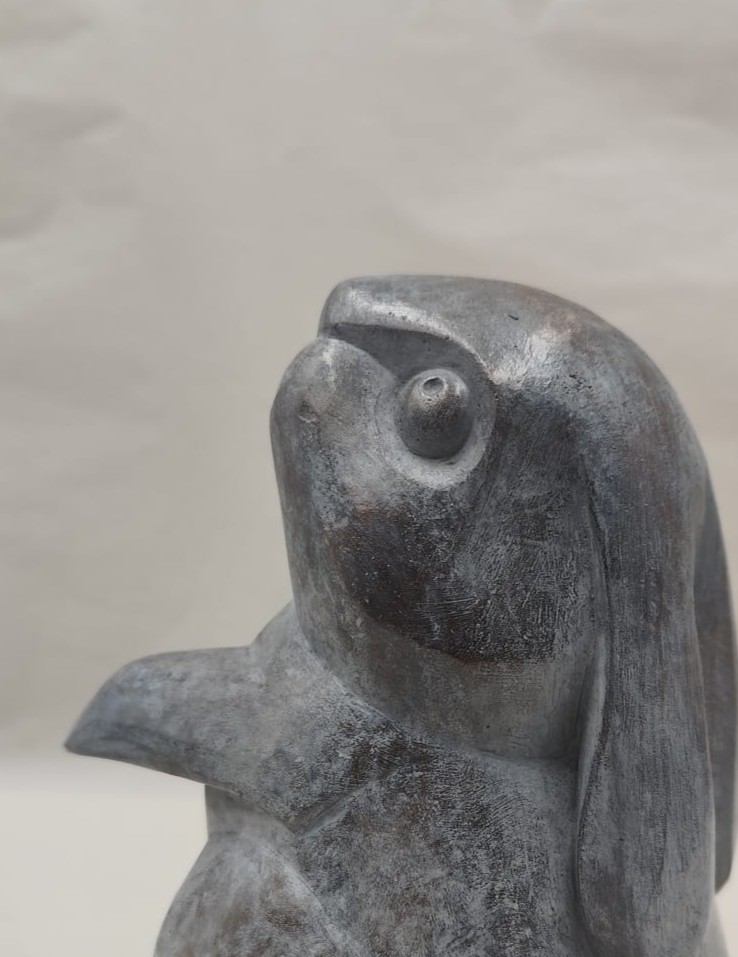 Victoire Chambry - Lapin Bronze d'art