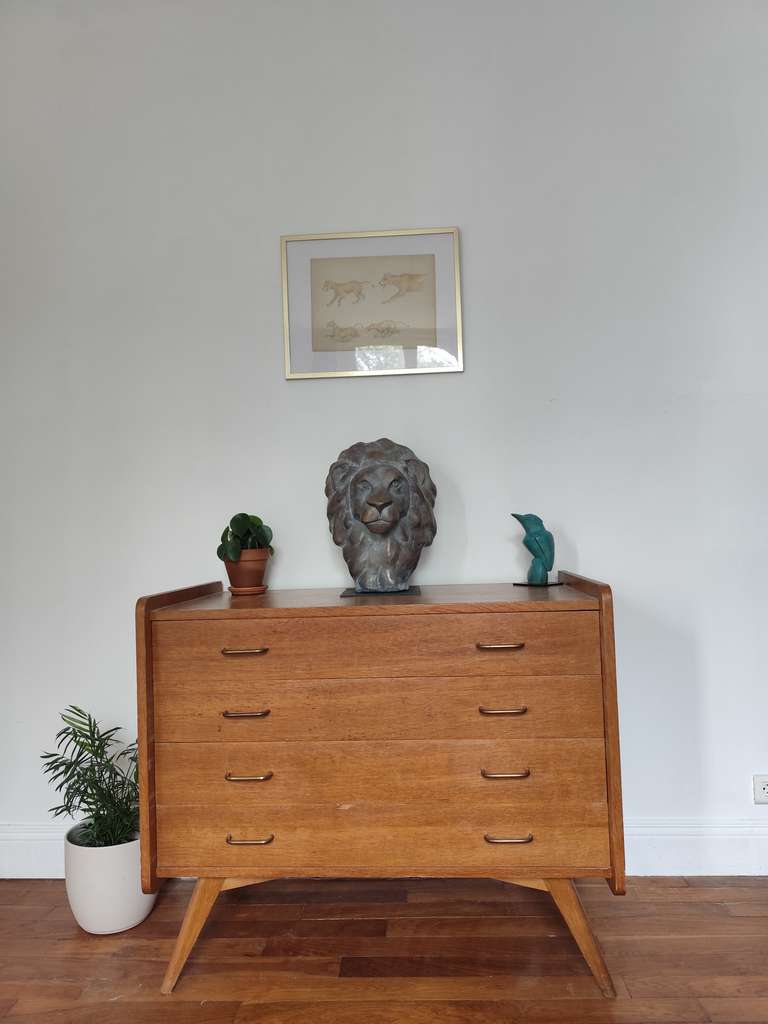 Lion, bronze d'art original 1/8 - Victoire Chambry
